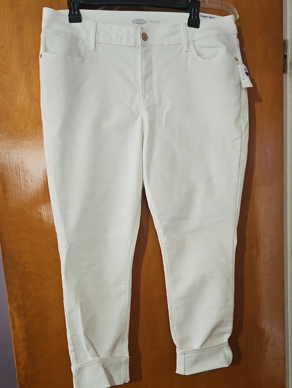 Old Navy White Skinny Jeans